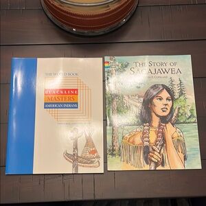 Blackline Masters American Indians Territories + The Story of Sacajawea books